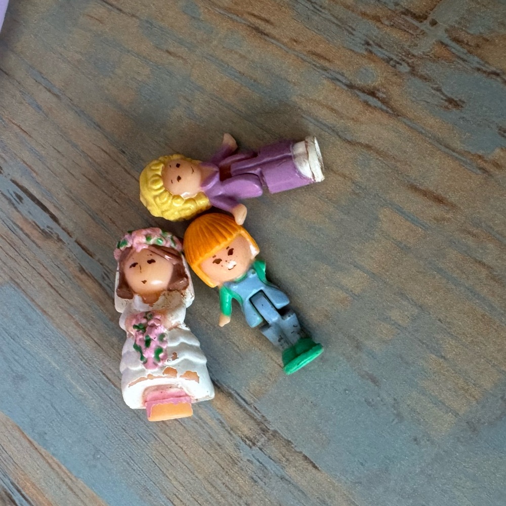 Polly Pocket 1991 Vintage Bluebird Pullout Playhouse Jewelry Box - Picture 3 of 16